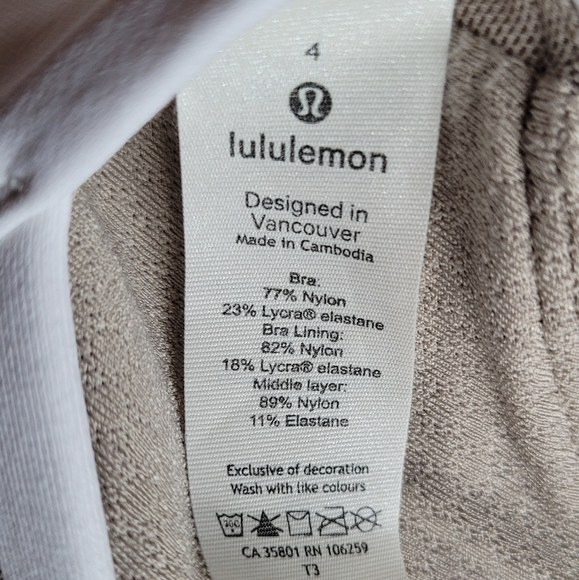 Free to Be Serene Long Lined Bra - Picture 3 of 4